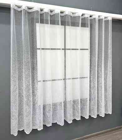 Тюль VR-Textil 1781т Жаккард Белый 400х140 см (42-1064) Киев