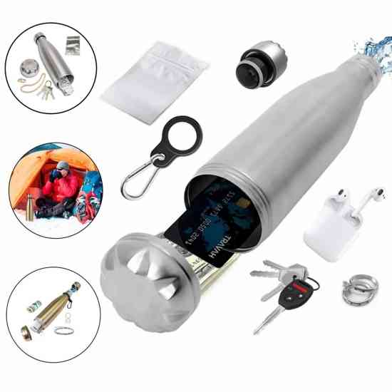 Пляшка для води з відділенням для зберігання, секретний прихований міні-сейф Вінниця