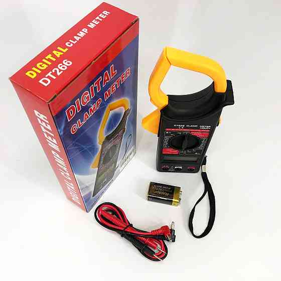 Універсальний високоточний мультиметр Digital DT-266, Компактний мультиметр для електротехніків WJ-83 Львів