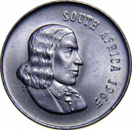ПАР 20 млн, 1965-1969 "SOUTH AFRICA" (Д) Полтава