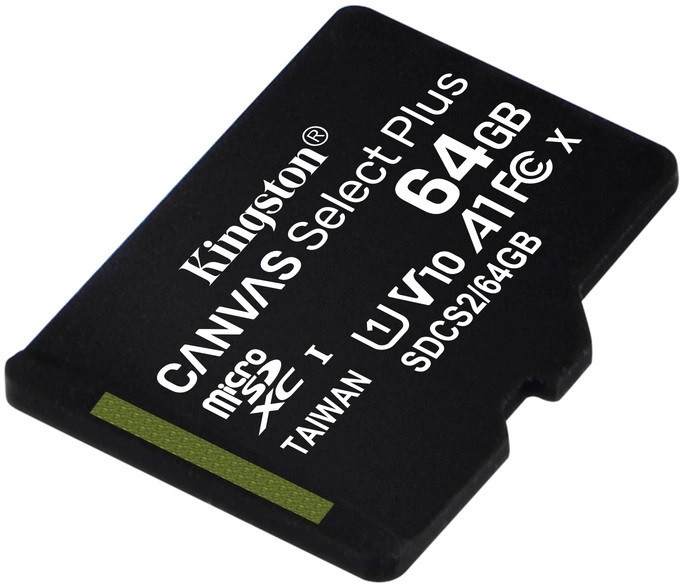 Картка пам'яті microSDXC Kingston Canvas Select Plus 64 GB Class 10 А1 UHS-1 Київ - фото 3