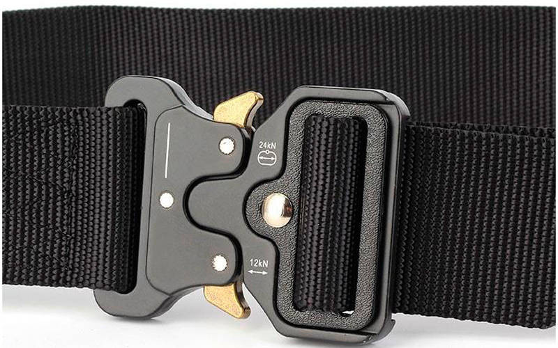 Ремінь тактичний військовий Assault Belt з пряжкою Кобра чорний Коломия - фото 2