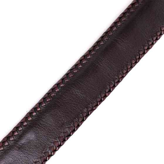 Ремень-автомат CROCODILE LEATHER 18171 из натуральной кожи крокодила Коричневый Киев