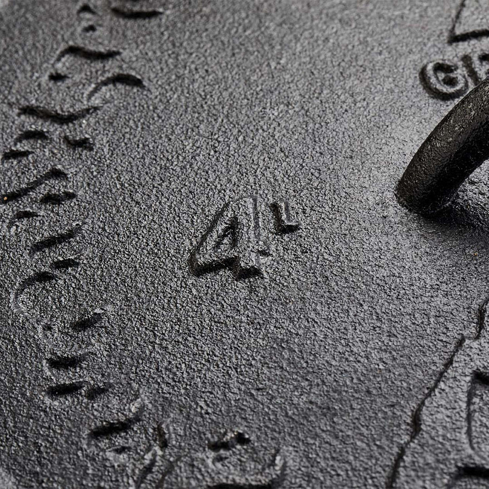 Казан с крышкой Groenberg Askja Pot 25 cm / 4 L Black (266016) Вінниця - фото 5