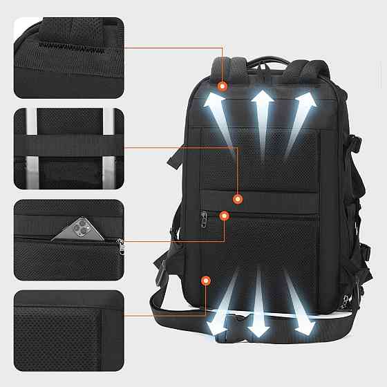 Рюкзак міський повсякденний Tigernu T-B9235 15.6" Black T-B9235Black Одеса