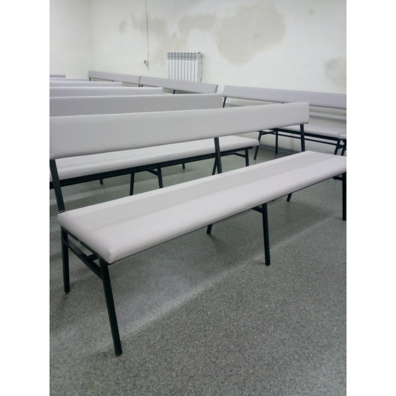 Диван медичний коридорний АТОН ДК банкетка для відвідувачів Дніпро - фото 2