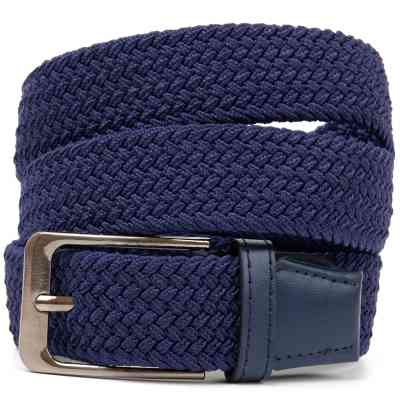 Ремень Vintage Текстильный мужской Синий (20524) Винница