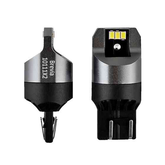 Автолампа Brevia Power LED W21/5W 330Lm 6x3020SMD 12/24V CANbus, 2шт Львів
