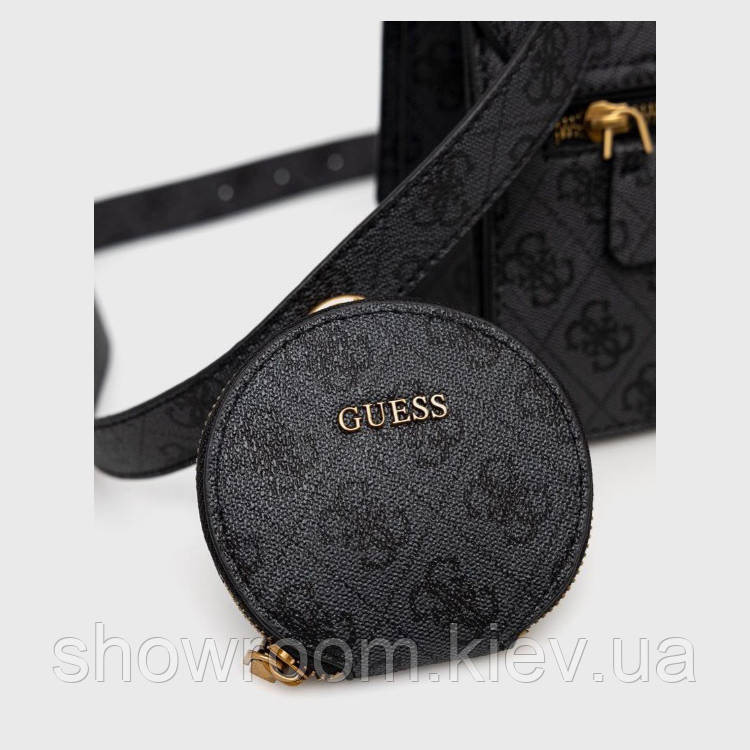 Жіноча сумочка Guess на плече (841619) сіра Київ - фото 4