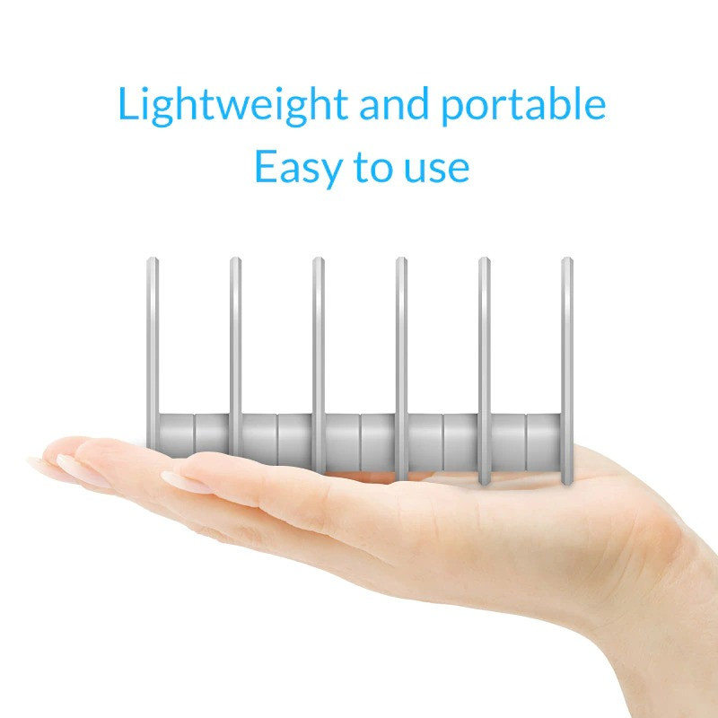 Універсальний власник Orico для 5 пристроїв (Сріблястий) Миколаїв - фото 5