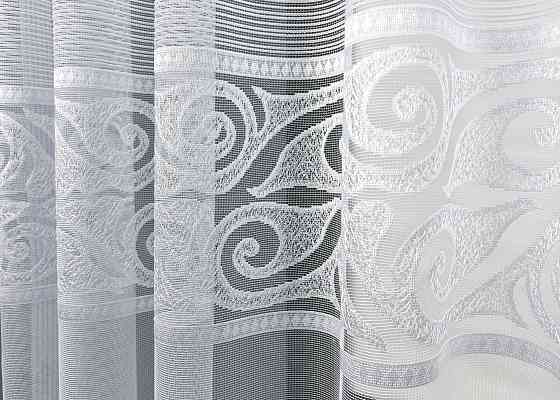 Кухонная арка VR-Textil № 000к жаккард белый 300х185 см (51-259) Киев