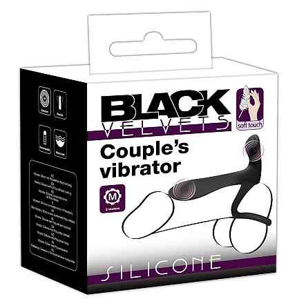 Вібратор для пар - Black Velvets Couple's Vibrator Sex Aura Київ