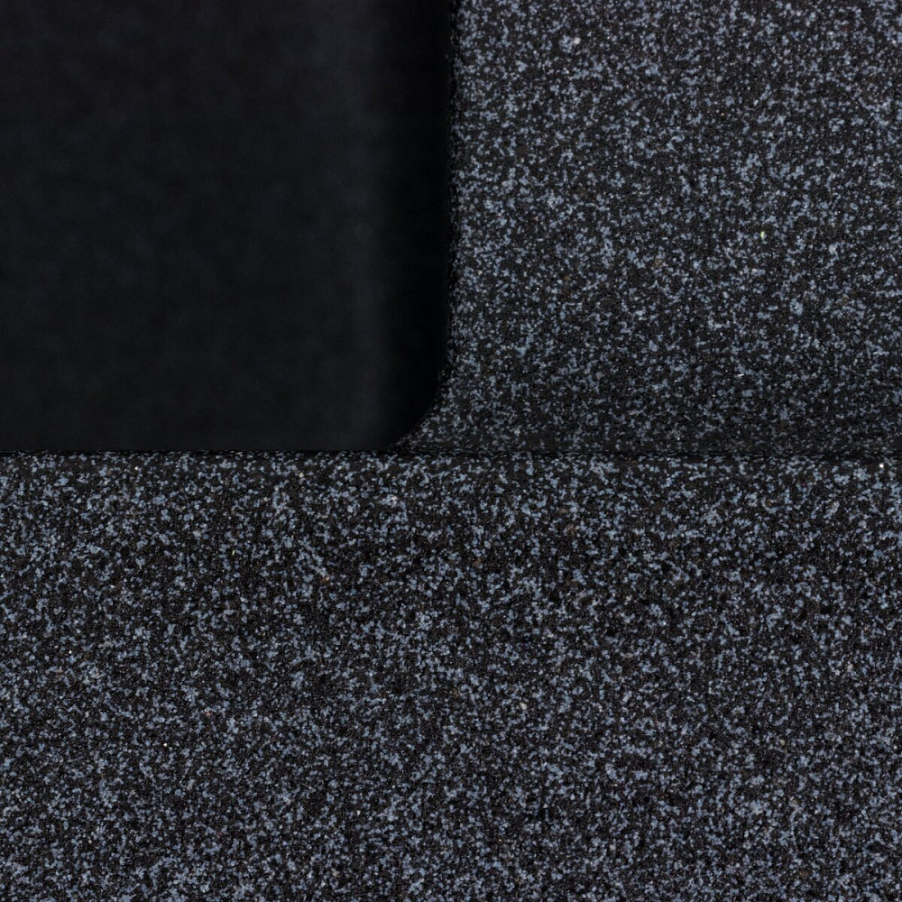 VALESO Гранітна мийка для кухні VALESO CASCADA 7050 матова Карбон Коломия - фото 13