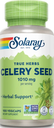 Сельдерей Solaray Celery Seed 1010mg 100 вег капс Киев