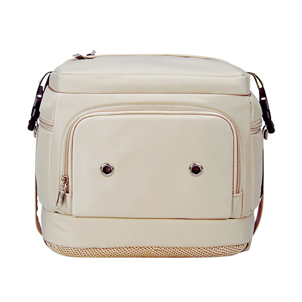 Рюкзак городской для путешествий дорожный с влагозащитой материал с портом для заряки 40х20х25 см,бежевый Каменец-Подольский - изображение 5