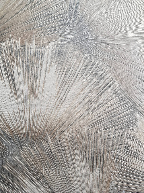 Обои виниловые на флизелиновой основе Rasch Incanto 1.06х10 абстракция фейерверк серые золото с серебром 3д Киев - изображение 2