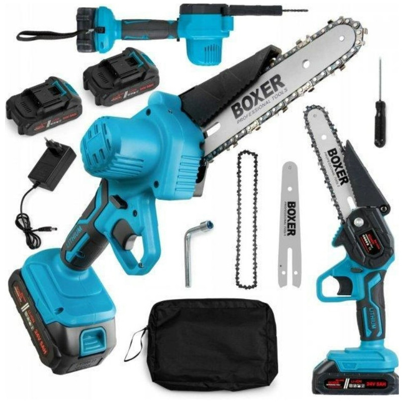 Акумуляторная цепная пила, Компактная электропила для обрезки деревьев, Электропила для дачи и сада SZ-96 Ивано-Франковск - изображение 1