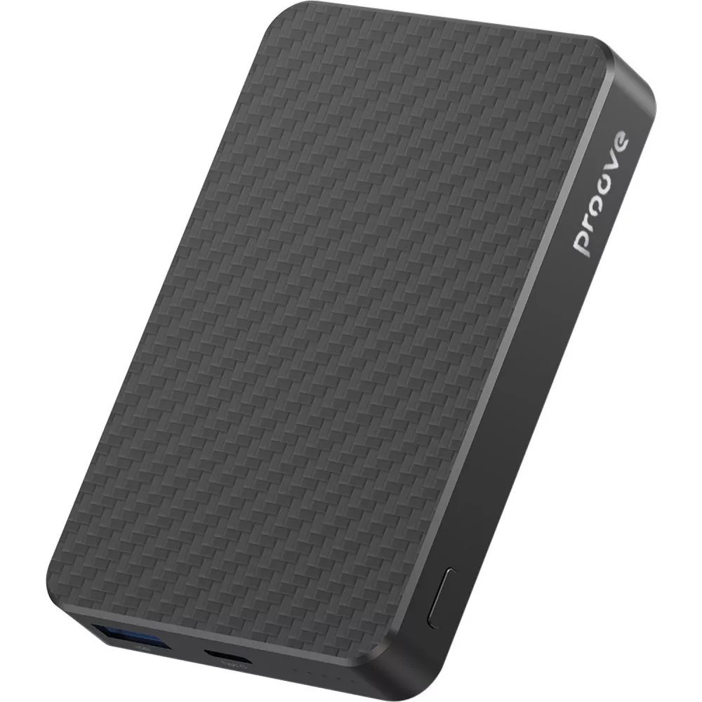 Універсальна мобільна батарея Proove Carbon Slim 22.5 W 10000 mAh Black (PBCS22110001) ( 18590 ) Харків - фото 2