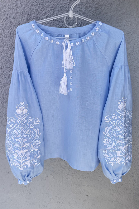 Вышиванка для девочки Дерево жизни с длинным рукавом в желтом цвете Сумы - изображение 1