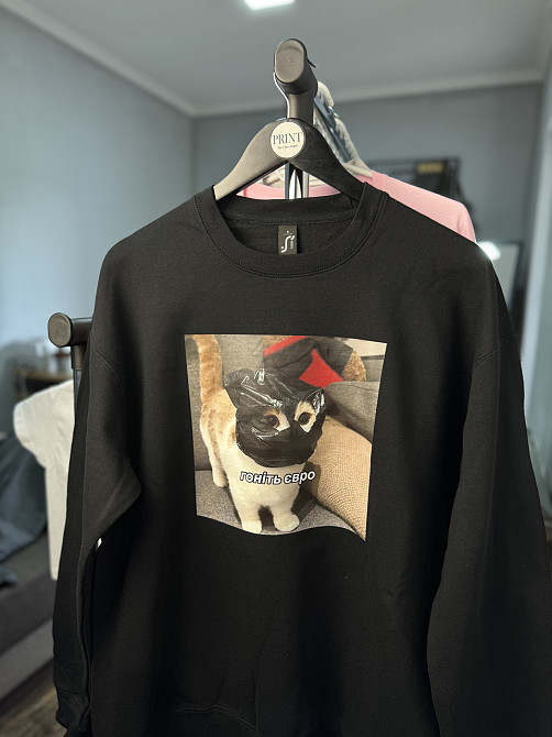 Світшот унісекс з принтом - 