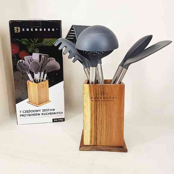 Набор кухонных предметов из силикона, Поварские принадлежности, Набор кухонной утвари силикон HP-61 Львов