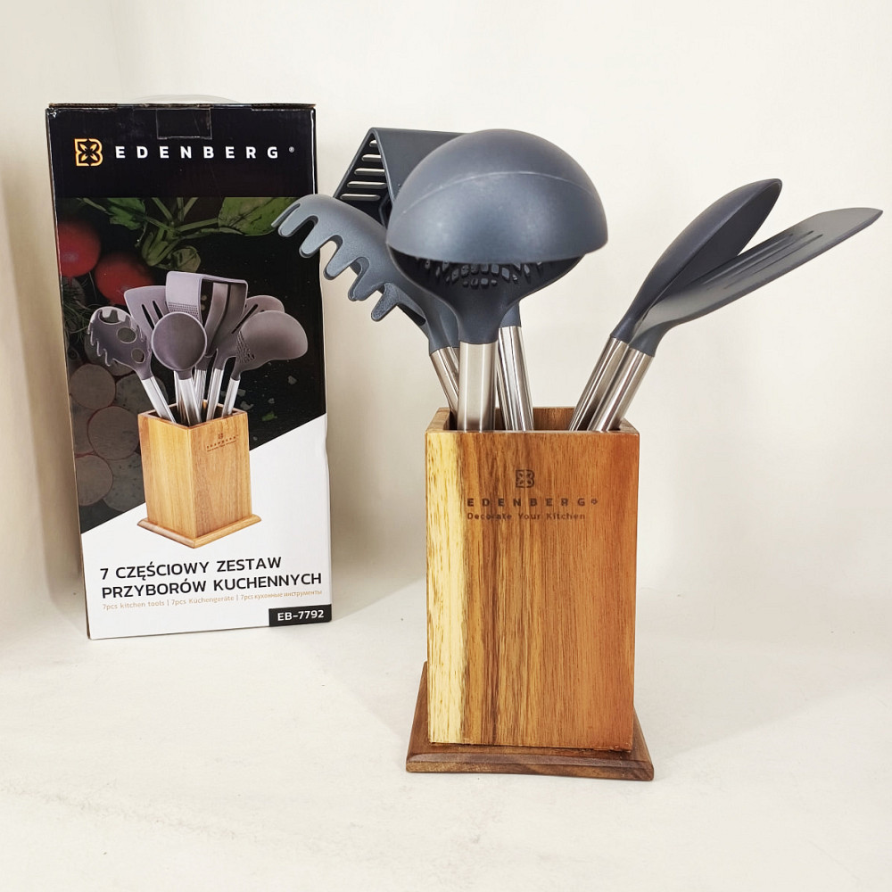 Набор кухонных предметов из силикона, Поварские принадлежности, Набор кухонной утвари силикон HP-61 Львов - изображение 5