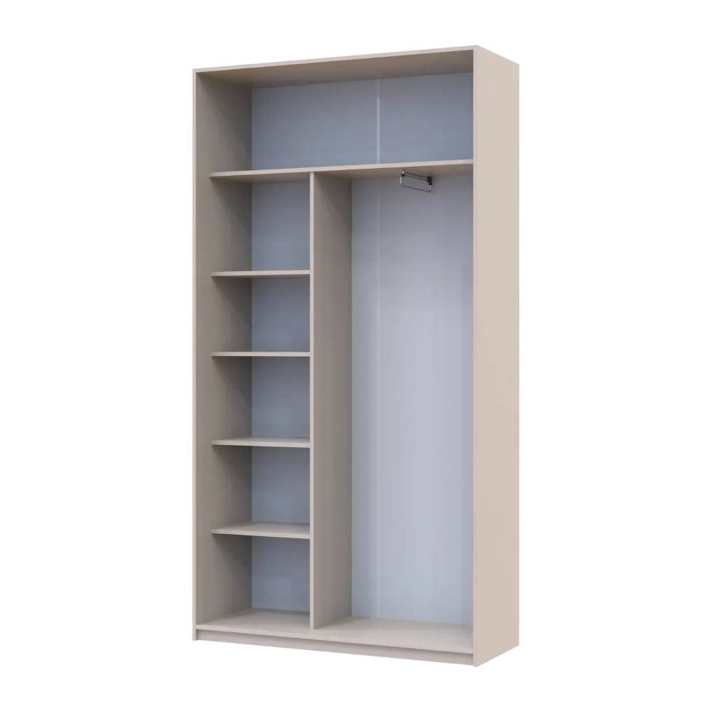 Шкаф-купе Doros Сити Лайт Кашемир 1 ДСП/1 зеркало 120х45х225 (80736338) Днепр - изображение 5