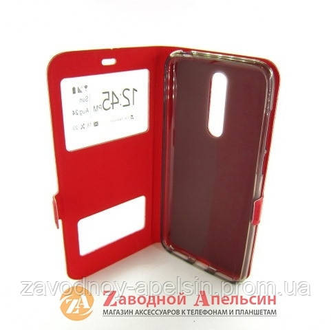 Чохол книжка Meizu M6T Smart Case red Одеса - фото 3