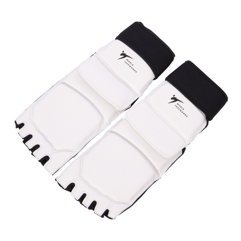 Защита стопы для тхэквондо WTF BO-2601-W размер S-XXL белый Защита для боевых искусств Киев - изображение 4