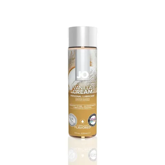Змазка на водній основі System JO H2O — Vanilla Cream (120 мл) без цукру, рослинний гліцерин Львів