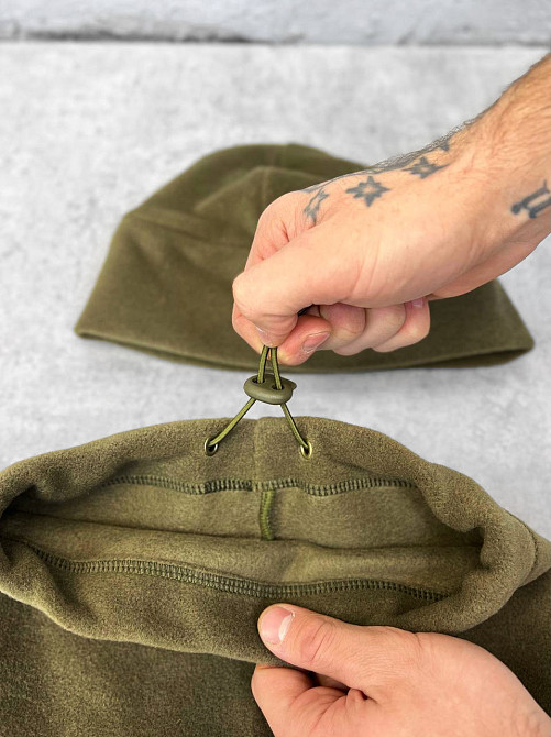 Шапка и баф закрывает горло и шею Одесса - изображение 7