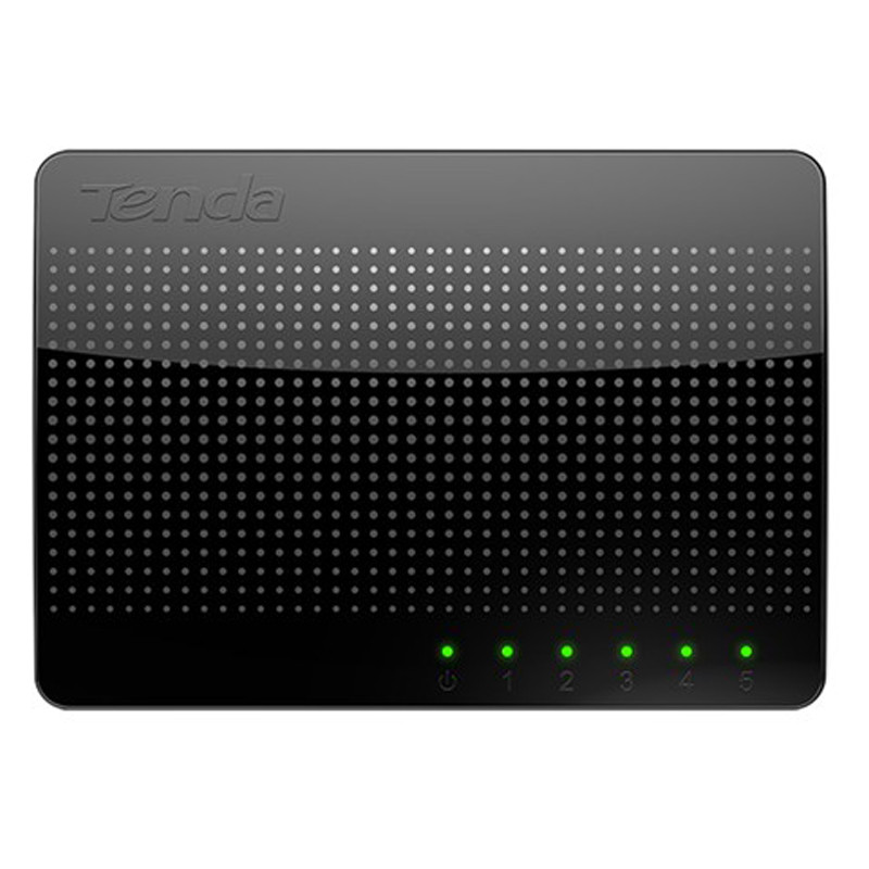 Комутатор (світч) Tenda SG105 (Чорний, 5 LAN портів 10/100/1000 Мбіт/с) Николаев - изображение 4