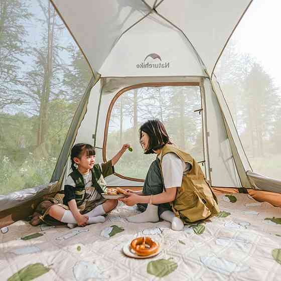 Тент для кемпінгу Naturehike CNK2450WS021, бежевий Рівне