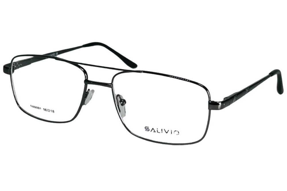 Металева оправа для окулярів Salivio чорні Луцьк - фото 2