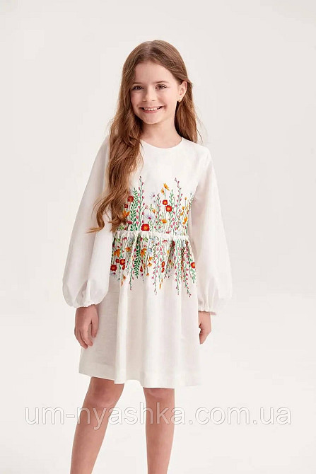 Вишиванка сукня з квітами Мавка Весна Кривой Рог - изображение 6