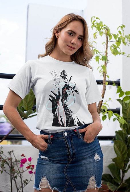 Футболка з аніме принтом Хеавен Оффікіал С Блессінг оверсайз (S/M/L) Чорний AnimeJ0292 Дніпро - фото 2