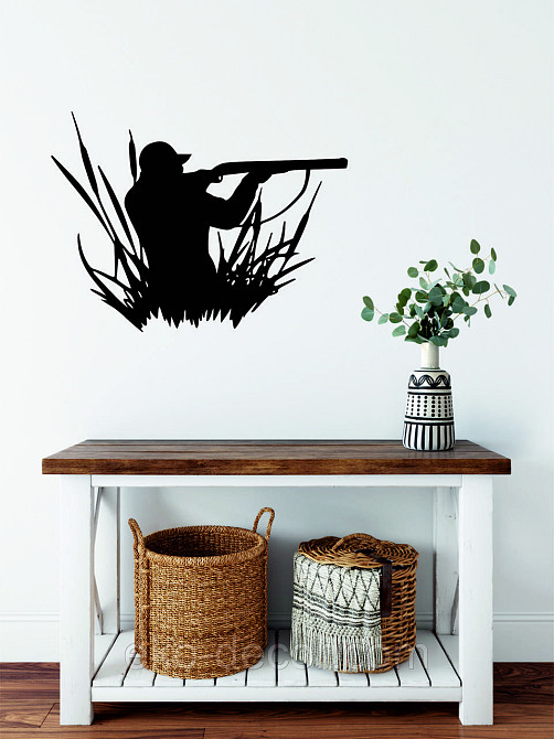 Декоративное настенное Панно «Охота», Декор на стену 70*52 см, Черный Киев - изображение 6