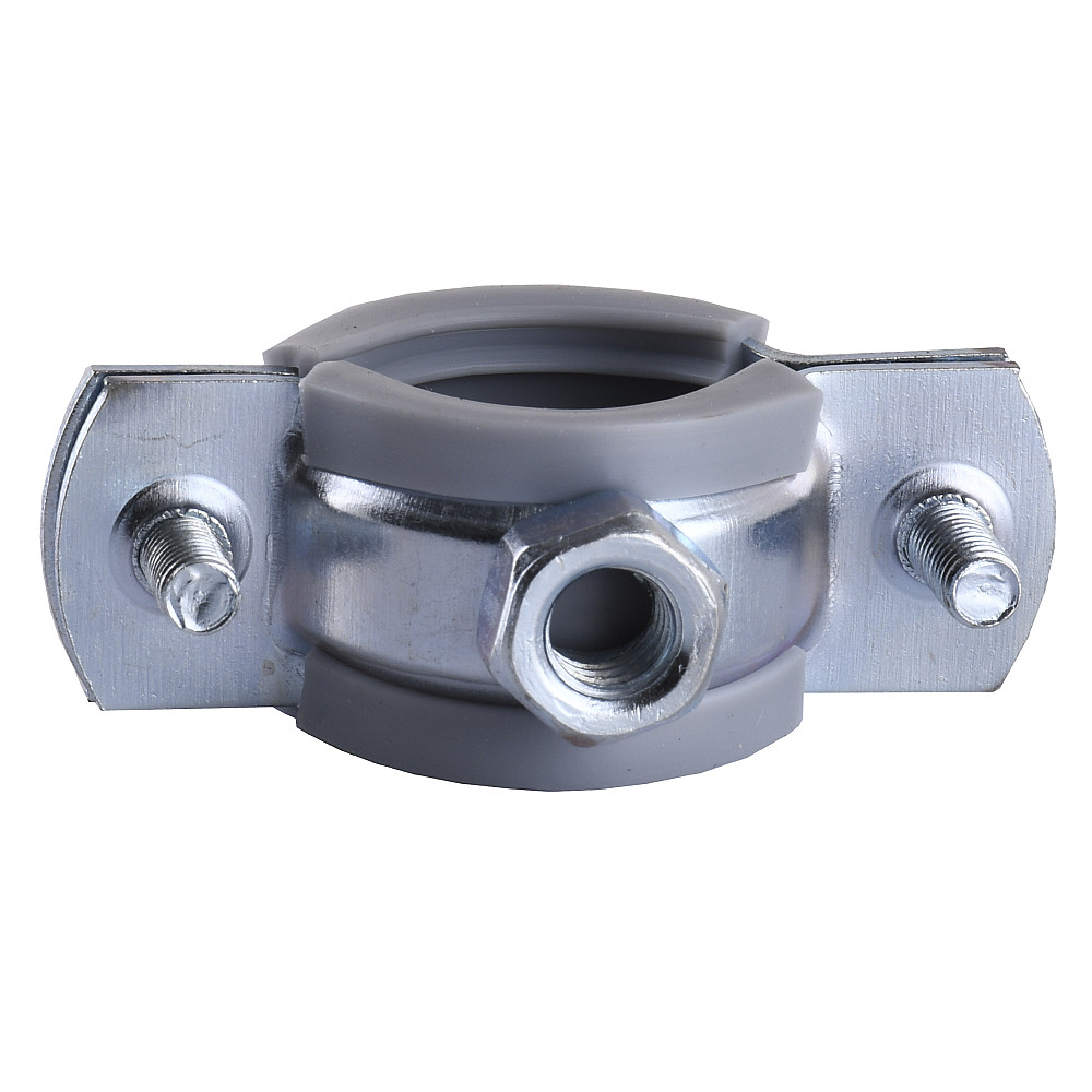 Хомут в зборi CR    1/2″ (20-23мм) з гвинтом-шурупом 8*80 та дюбелем в уп., сірий Тернопіль - фото 3