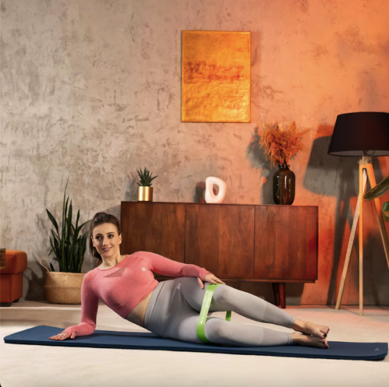 Колрик для йоги Hop-Sport HS-NB015GM NBR 1,5см темный морской Киев