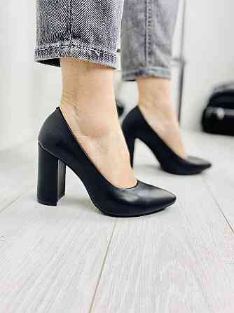 Ilona Туфлі жіночі ILONA 20/44 чорні (весна-осінь, шкіра натуральна) (3192) 38 Коломия