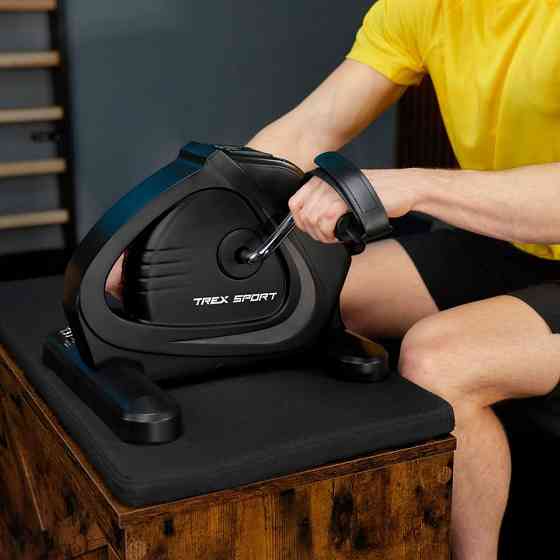 Мини велотренажер 2в1 Trex Sport для восстановления реабилитации ног и рук домашних тренировок Киев