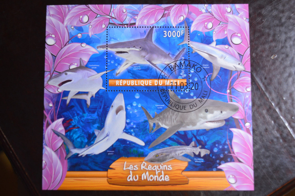 Малі. Марки. Фауна. Блок. 2020 рік (В-1) Полтава - фото 1