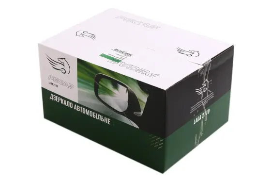 Зеркало наружное 2110 Pegas с облиц. (2 шт.) Винница