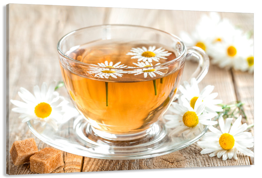 Картина полотно у вітальню / спальню  Ромашковий чай   MLP_386 ( 60х30см ) Київ - фото 1