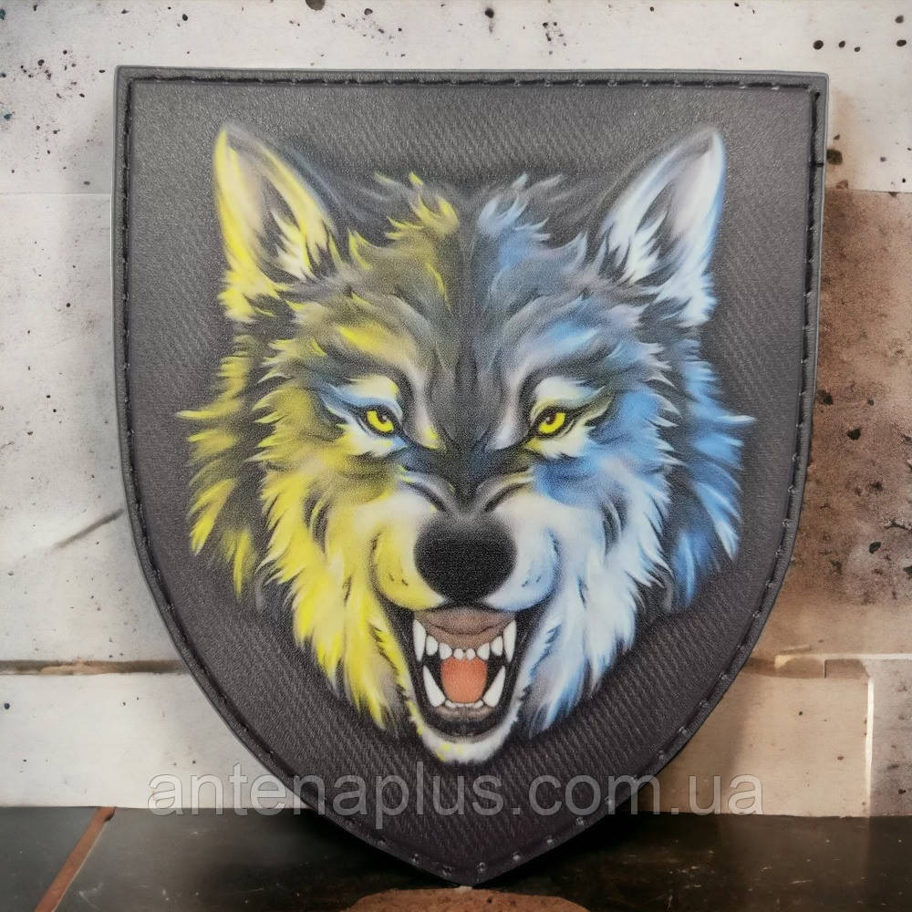 "Вовк" шеврон / патч Київ - фото 1