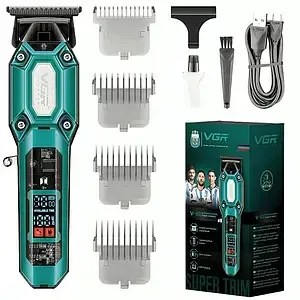 Набор  Аккумуляторная Машинка для стрижки VGR V900  5 насадок регулировки длины,щетка для очистки Одесса