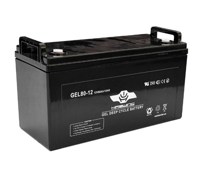 Гелевый Аккумулятор Haswing 80Ah 12V Вес-26Кг 80Ah Gel H Днепр - изображение 1