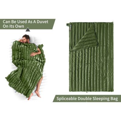 Спальний мішок Naturehike CWM295 CNK2300SD013, зелений (6976023920882) Вінниця - фото 6