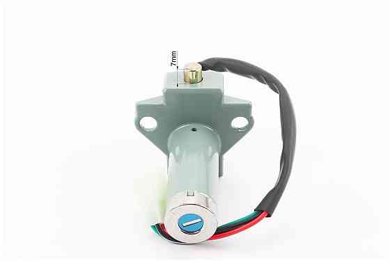 Замки к-кт (запалювання, кришка бака прямокутна) 125J Київ