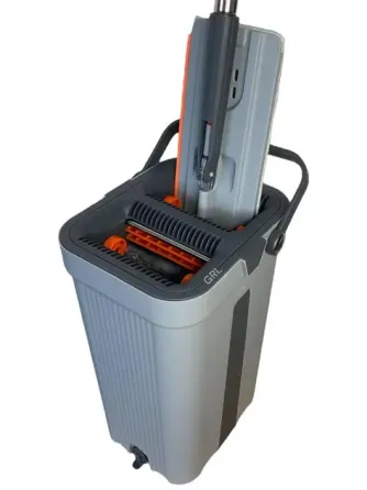 Швабра с ведром 10л и автоматическим вертикальным отжимом G10 Коломия